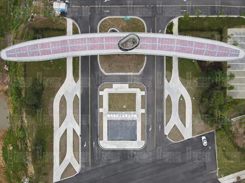 四川南充電影學院景觀膜結構項目賞析 四川南充電影學院景觀膜結構項目賞析