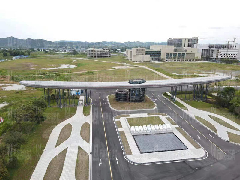四川南充電影學院景觀膜結構項目賞析 四川南充電影學院景觀膜結構項目賞析