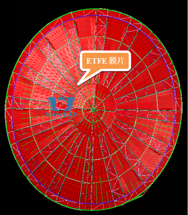 明宇廣場(chǎng)6號(hào)地塊商業(yè)(萬(wàn)達(dá)廣場(chǎng))改造項(xiàng)目鋼膜結(jié)構(gòu)ETFE蓋頂天幕工程進(jìn)入鋼結(jié)構(gòu)吊裝階段 明宇廣場(chǎng)6號(hào)地塊商業(yè)(萬(wàn)達(dá)廣場(chǎng))改造項(xiàng)目鋼膜結(jié)構(gòu)ETFE蓋頂天幕工程進(jìn)入鋼結(jié)構(gòu)吊裝階段