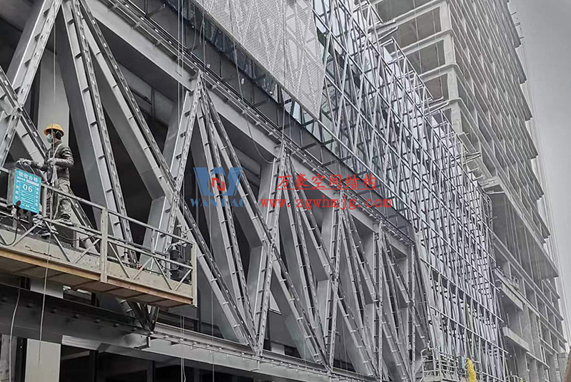 成都中建錦源匯膜結(jié)構(gòu)工程項(xiàng)目現(xiàn)場(chǎng)施工進(jìn)展 成都中建錦源匯膜結(jié)構(gòu)工程項(xiàng)目現(xiàn)場(chǎng)施工進(jìn)展