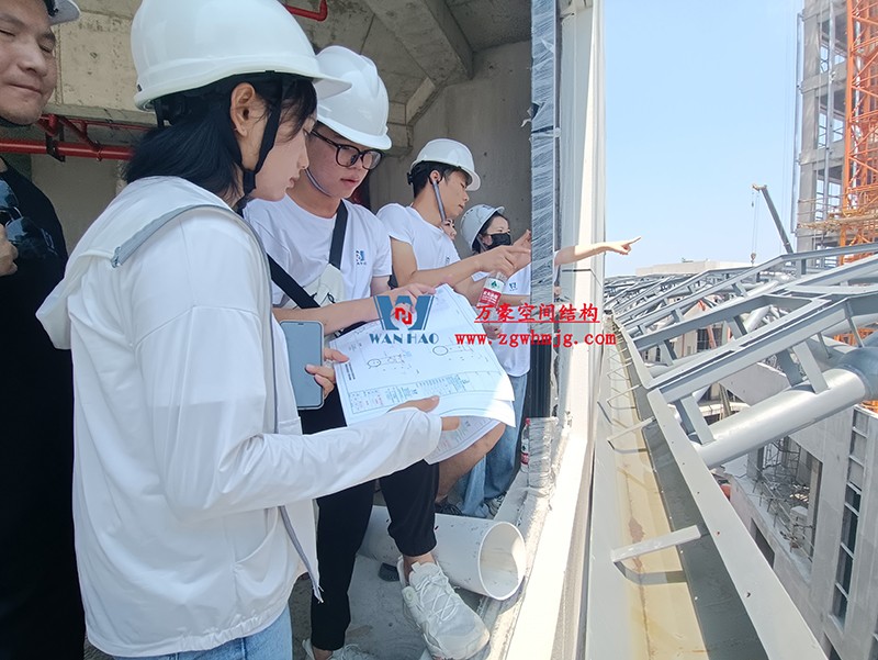 嘉興長安里ETFE氣枕鋼膜結構頂棚工程現場學習觀摩會 嘉興長安里ETFE氣枕鋼膜結構頂棚工程現場學習觀摩會