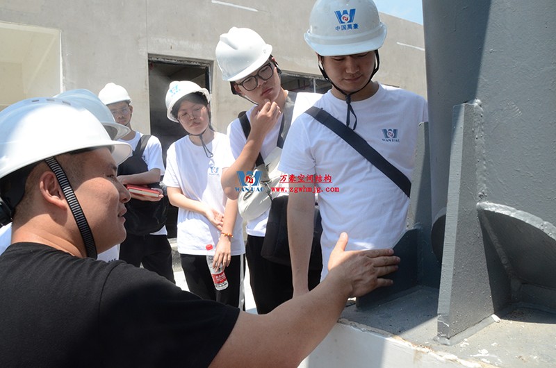嘉興長安里ETFE氣枕鋼膜結構頂棚工程現場學習觀摩會 嘉興長安里ETFE氣枕鋼膜結構頂棚工程現場學習觀摩會