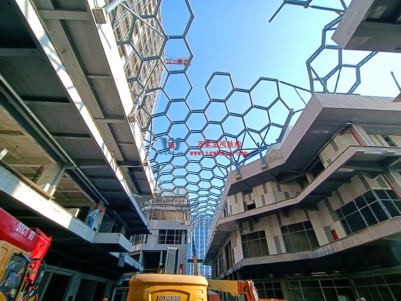 嘉興長安里ETFE氣枕鋼膜結構頂棚工程現場學習觀摩會 嘉興長安里ETFE氣枕鋼膜結構頂棚工程現場學習觀摩會