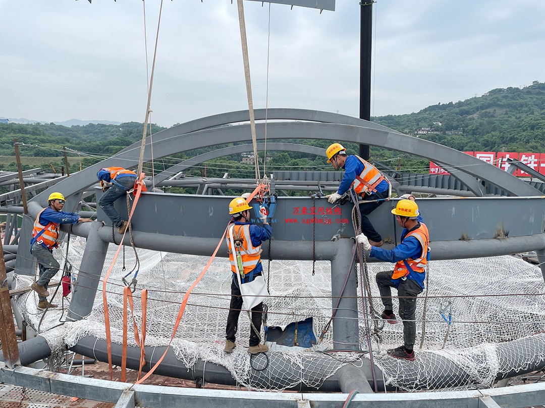 重慶東站站房正在加速建設，全力繪就項目新篇章